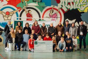 Remise de chèque Groupama