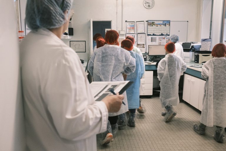 Visite de la Laiterie de Réquista