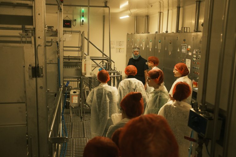 Visite de la Laiterie de Réquista