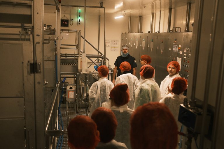 Visite de la Laiterie de Réquista