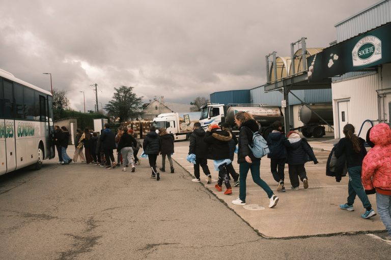 Visite de la Laiterie de Réquista